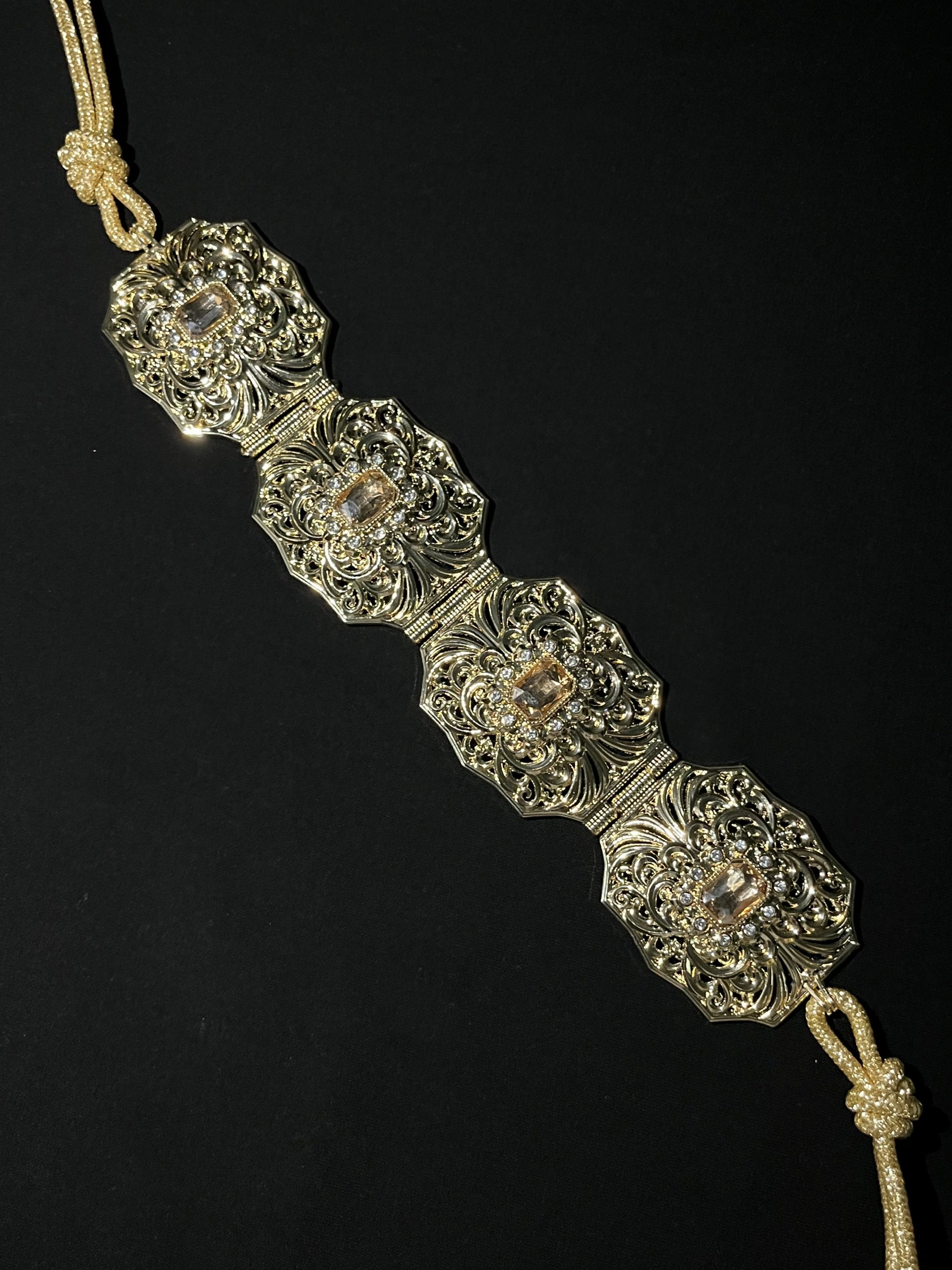 CEINTURE MAJDOUL DORÉ NUDE