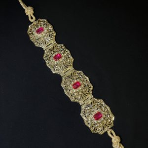 CEINTURE MAJDOUL MAGENTA