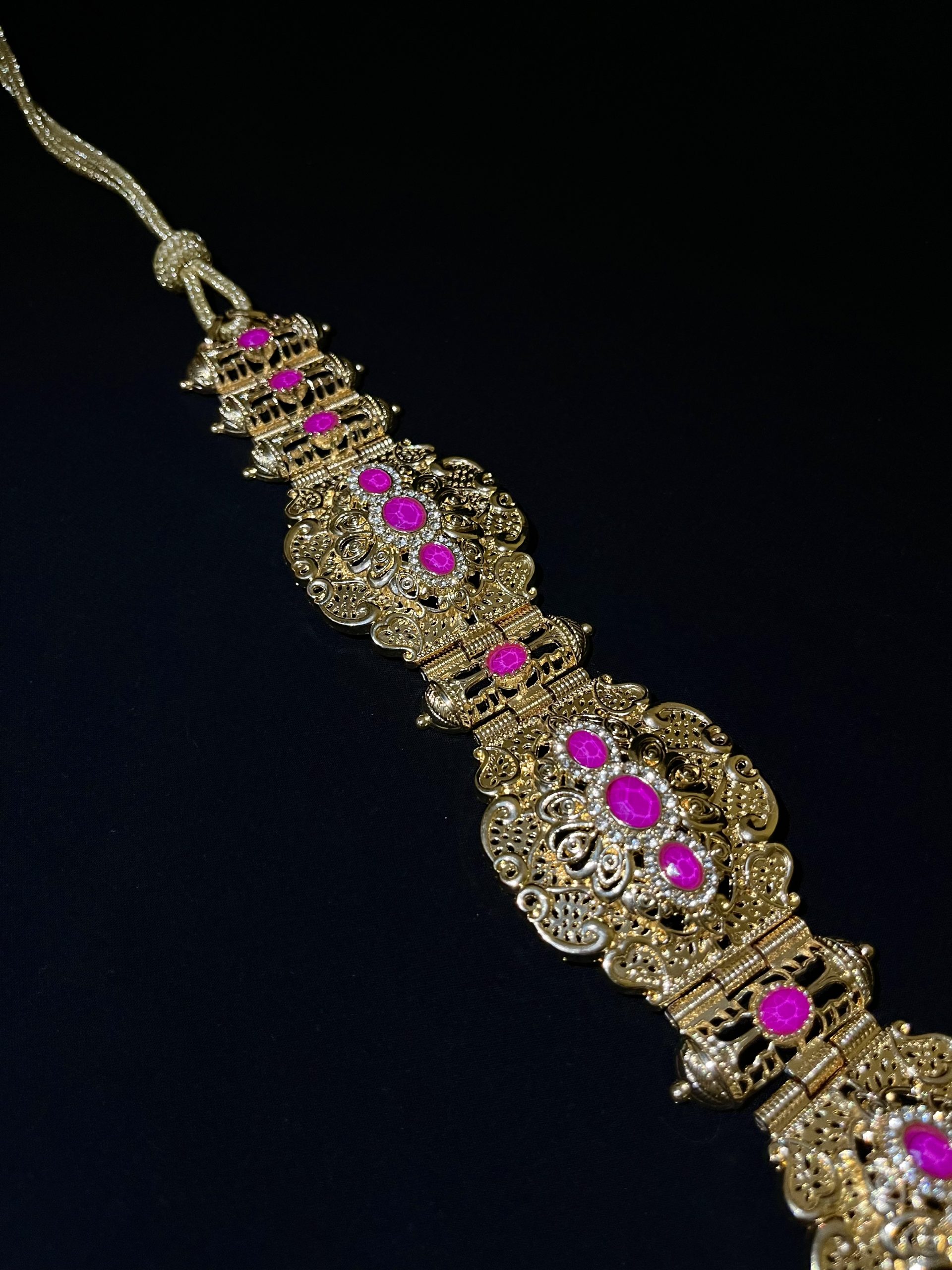 CEINTURE MAJDOUL FUSHIA – Image 2