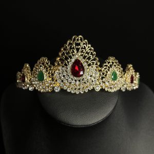 DIADÈME ROUGE ET VERT