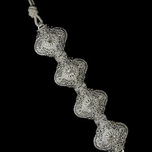 CEINTURE MAJDOUL ARRONDI ARGENTÉ