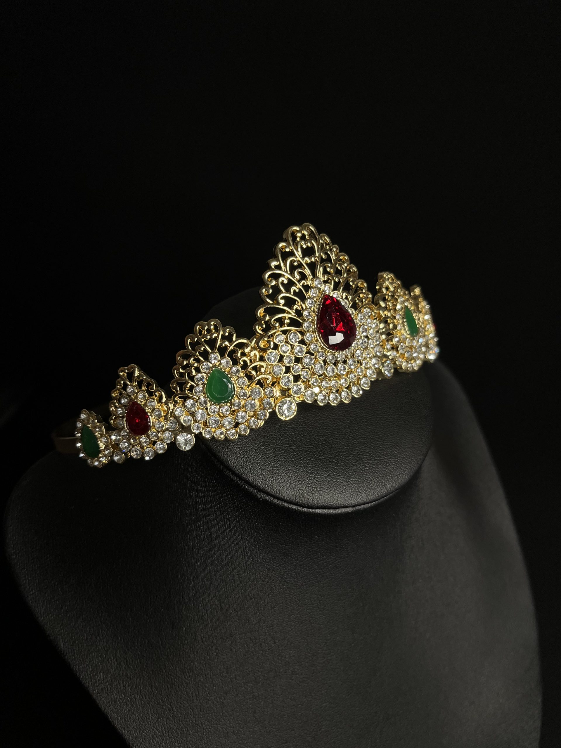 DIADÈME ROUGE ET VERT – Image 2