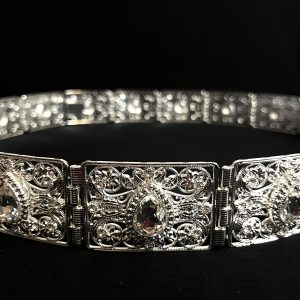 CEINTURE CARRÉ ARGENTÉ