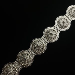 CEINTURE RONDE ARGENTÉ